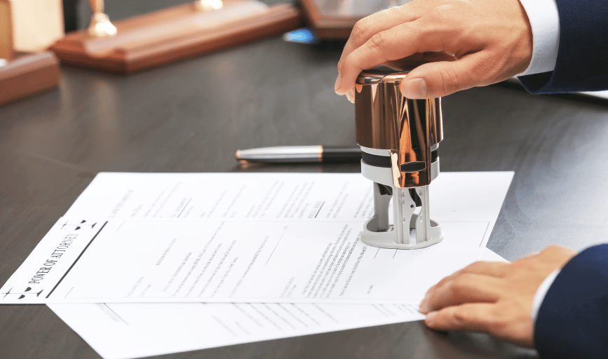 POWER OF ATTORNEY NOTARY